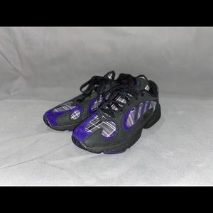 Adidas Yung-1 Purple Plaid